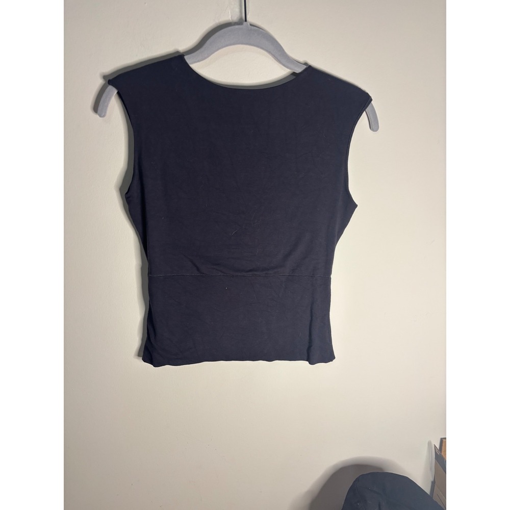 Angelrox Bamboo Knit One Size Fits Most Sleeveless‎ Top Black - Picture 2 of 5